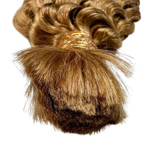 Load image into Gallery viewer, Honey Blonde Deep Wave Bulk Human Hair Extensions