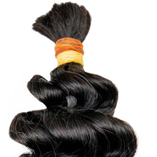 Load image into Gallery viewer, Raw Vietnamese Ripple Curly Bulk Human Hair Extensions
