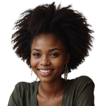 Load image into Gallery viewer, Afro Kinky Transparent Closure Wig
