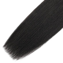 Load image into Gallery viewer, Yaki Straight Bulk Human Hair Extensions
