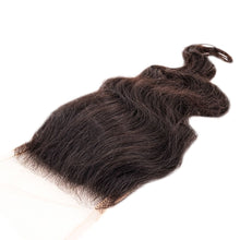 Load image into Gallery viewer, Raw Indian Wavy 4x4 Transparent Closure
